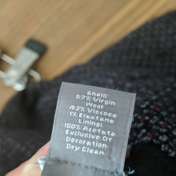 ANN TAYLOR Wool Blend Pencil Skirt - Picture 5 of 5